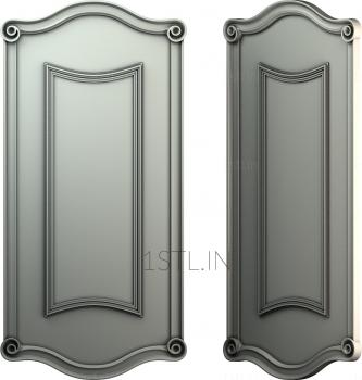 Door covers (DVN_0224) 3D model for CNC machine